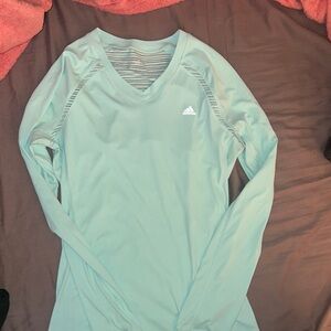 Adidas Women's Aqua Long Sleeve Tee